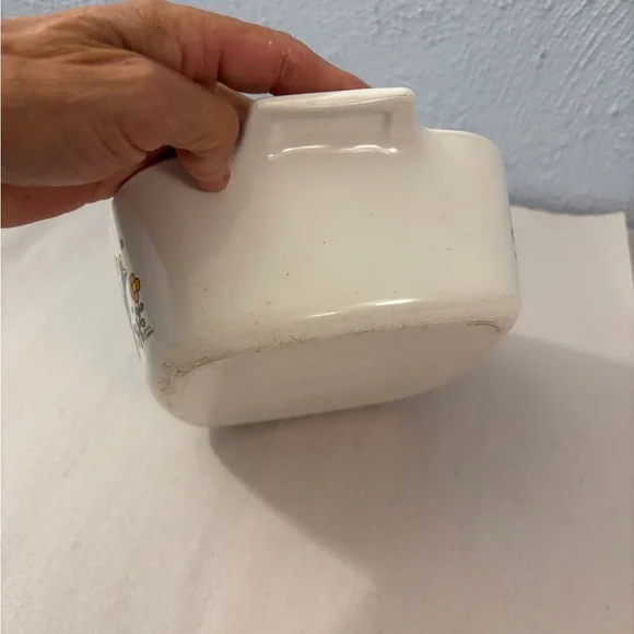 Corningware White Dish Vintage Ware Corning A 1.5 Quart B Festival Blue Birds - Picture 5 of 9